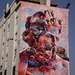 Mural by PichiAvo, 2 Spanish street-artists.