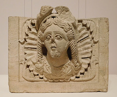 Relief Bust of Pisces in the Metropolitan Museum of Art, June 2019