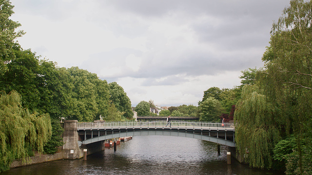 Hamburg Alsterbrücke Hudtwalckerstraße