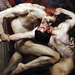 Dante et Virgile - Huile sur toile de William Bouguereau - Musée d'Orsay