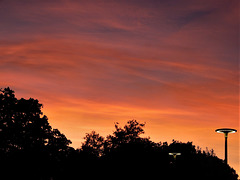 hier soir au coucher du soleil une merveille