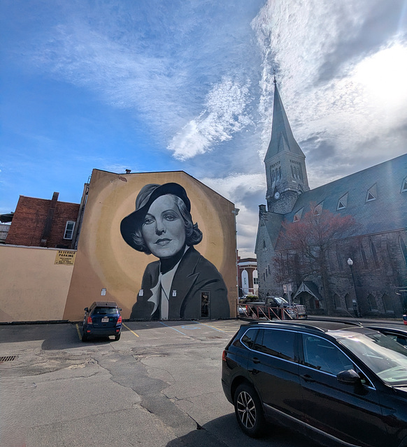 Le mur Jean Arthur / Jean Arthur's wall