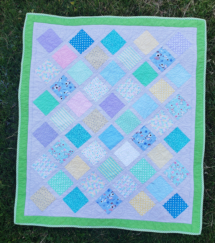 Lattice Baby Quilt 6/6/2021
