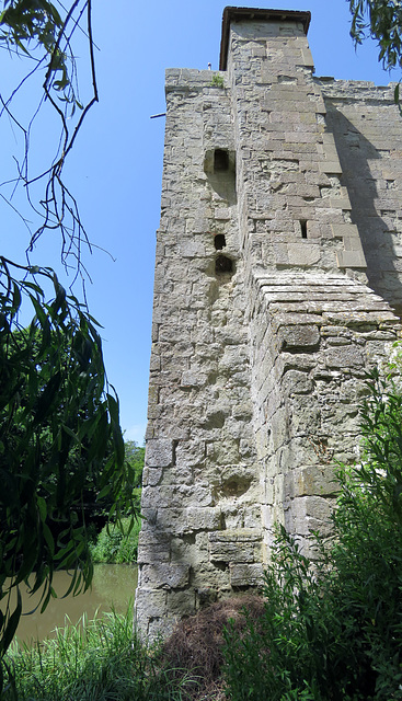 michelham priory, sussex, garderobe outlets in the c15 gatehouse