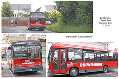 Dennis Dart G29 TGW Eastbourne Classic Bus Running Day 7 7 2024