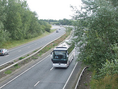 DSCF9095 Amport and District WJ16 KCK on the A11 at Red Lodge, Suffolk - 5 Aug 2017