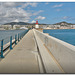 Ibiza Town and its lighthouse