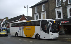 Belle Coaches BC12 BEL in Newmarket - 11 Dec 2015 (DSCF2189)