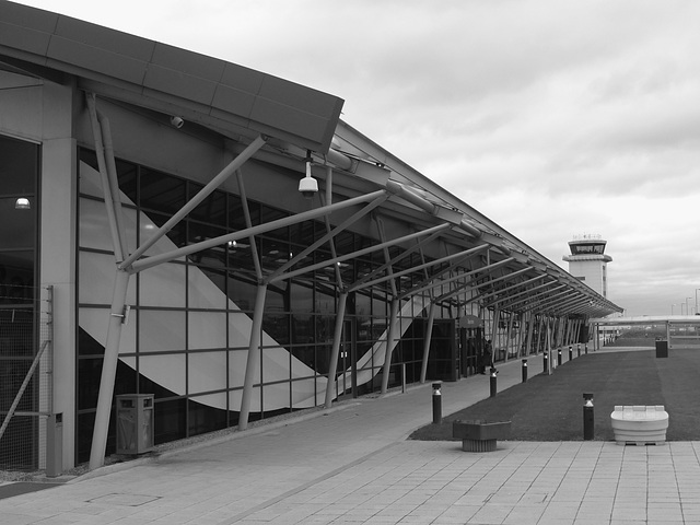 Southend Airport Terminal (Mono) - 21 February 2016