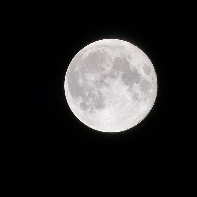 Super lune à Angers