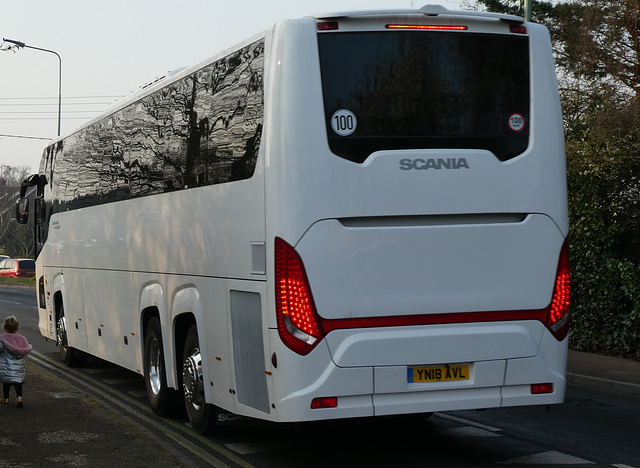 Mil-Ken Travel YN18 AVL in Mildenhall - 28 Feb 2019 (P1000489)