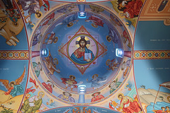 The dome, with Christ Pantokrator