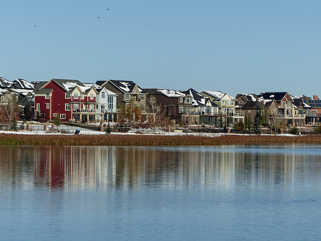 Chestermere Lake reflections