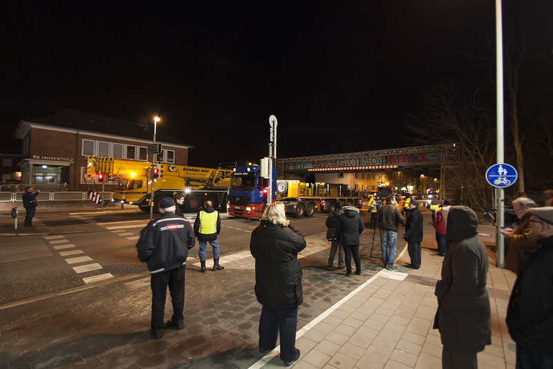 Brückendemontage Gutenbergstraße