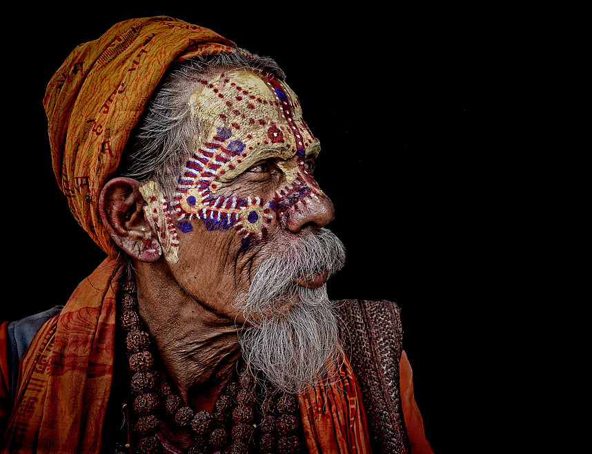 sadhu at Shree Pashupatinath Kathmandu