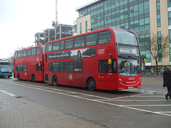 DSCF1218 London Sovereign (RATP Group) ADE40429 (YX12 GHK) and 40407 (YX12 FNN) at Watford Junction - 8 Apr 2018