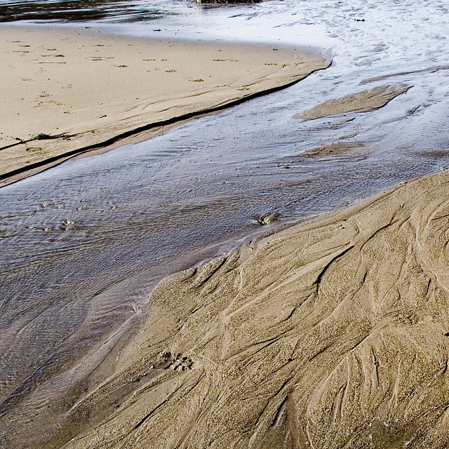 Porth Selau sands