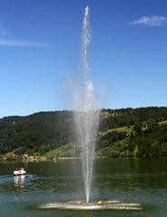 Auf dem 'Großen Alpsee'
