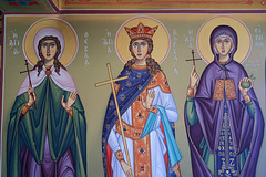 St Thekla, St Barbara and St Irene