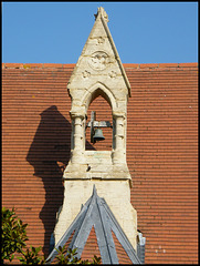 cleaned-up chapel belfry