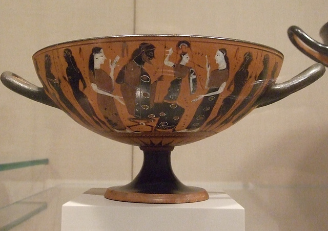 Terracotta Kylix Attributed to the Painter of the Nicosia Olpe in the Metropolitan Museum of Art, July 2011