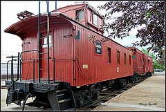 Ferrocarril de Billings, vagón histórico.