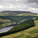 Ladybower and Ashop valley from Crook Hill