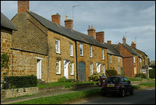 old cottages at Adderbury