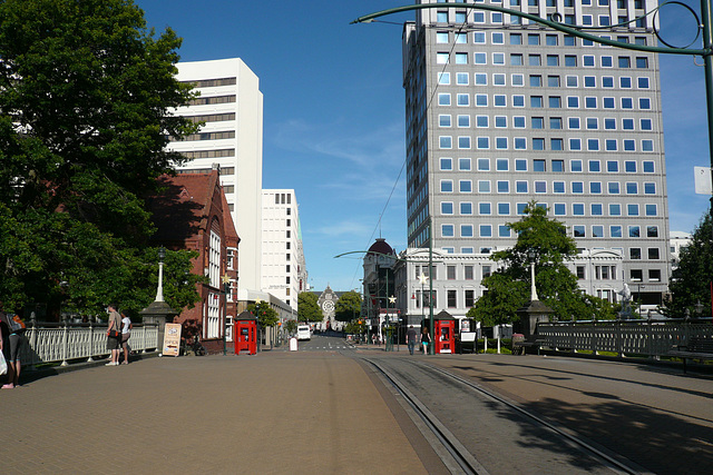 Looking Down Worcester Street