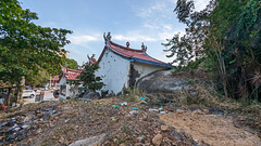 Lieu de culte vu de derrière / Worship place back view