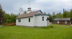 Alaska, Eklutna Russian Orthodox Church