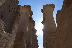 Grand Colonade At Luxor Temple