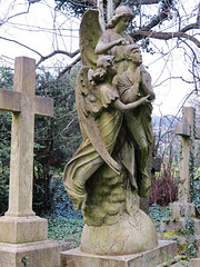 st pancras and islington cemetery, east finchley, london