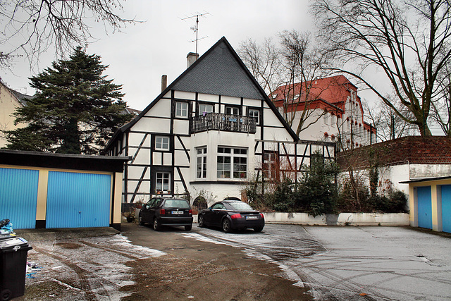 Fachwerkbau an der Vorstadtstraße (Wattenscheid) / 7.01.2017