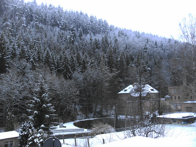 Winter im Frühling