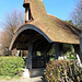 Lytch Gate by Edward Prior 1890, St Mary and St Peter's Church, Kelsale, Suffolk