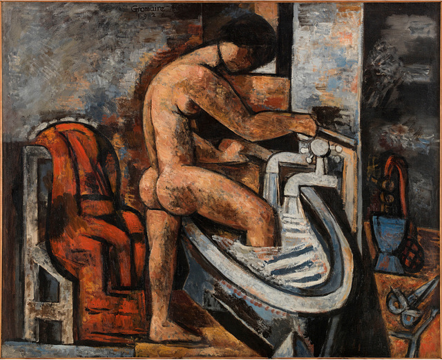 Marcel Gromaire 1892-1971 Le bain   1926