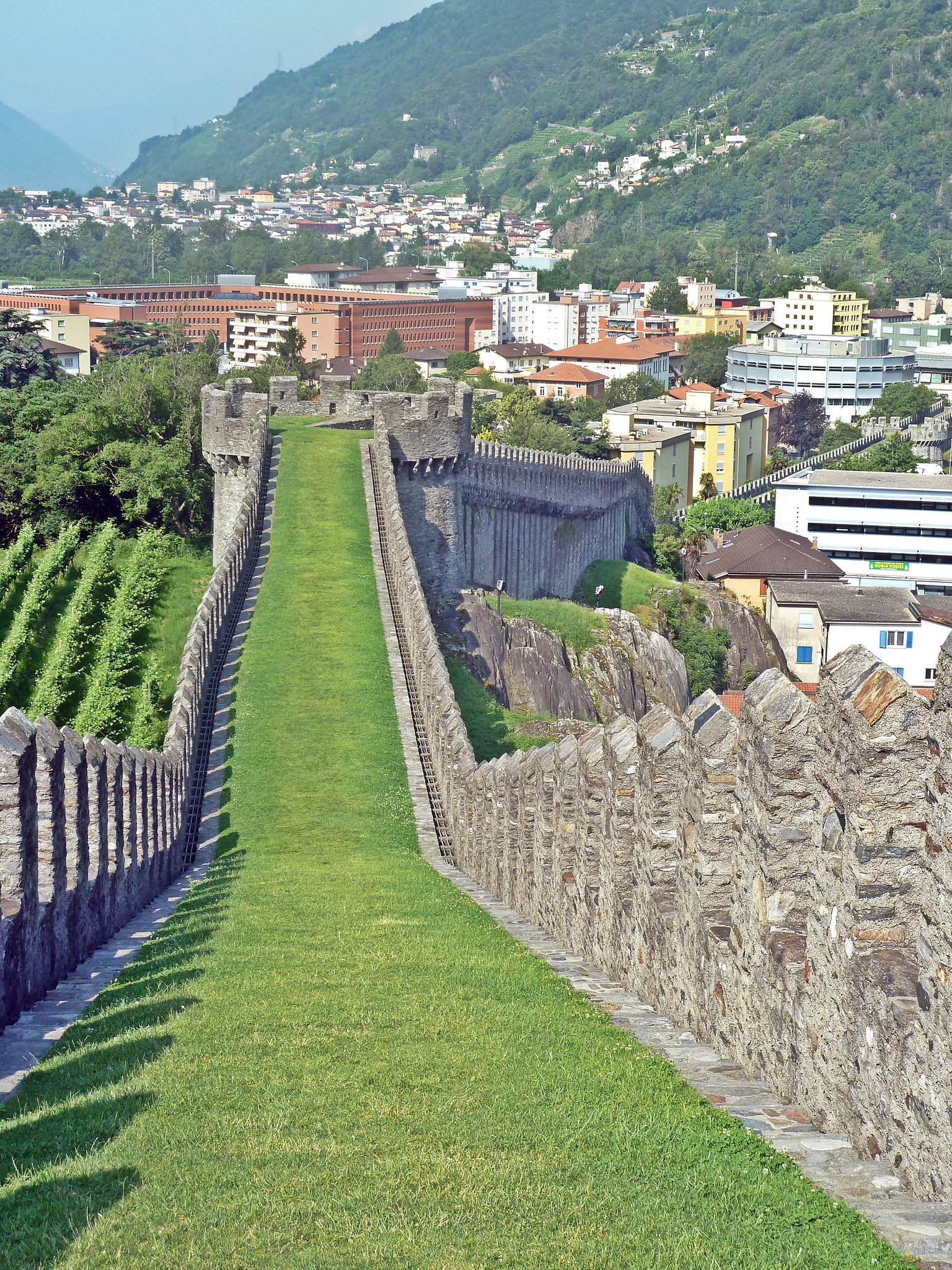 In alter Zeit war dies der Haupteingang zur Festung aus der Stadt