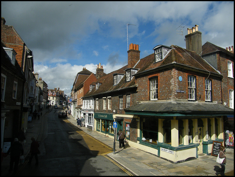 Half Crown Cafe at Blandford