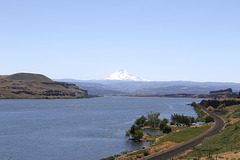 Mount Hood and the Columbia River