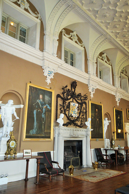 Entrance Hall, Burton Constable Hall, East Riding of Yorkshire