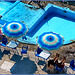 Genova Quarto : Quattro ombrelloni gemelli - piscina svuotata causa mareggiata