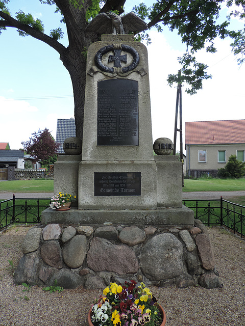 Denkmal Weltkriege - Tornow