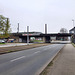 Aktienstraße mit Eisenbahnbrücke (Mülheim an der Ruhr) / 30.03.2024