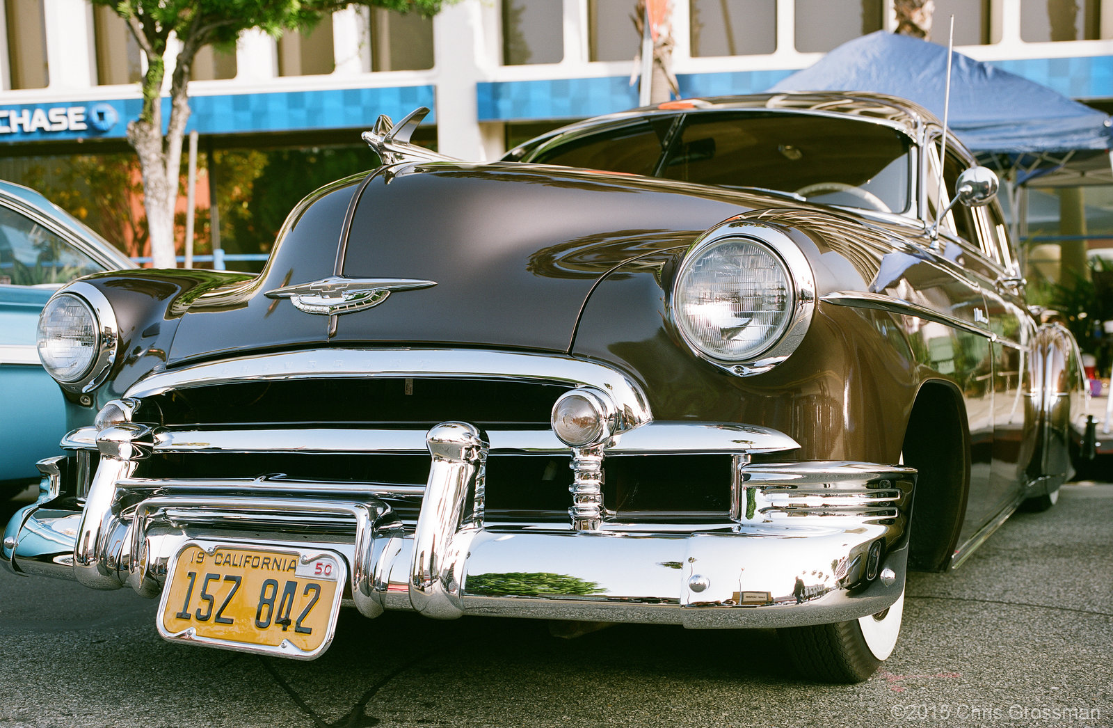 1950 Chevrolet Fleetline Deluxe 4 door sedan - Fuji GSW690II - Reala 100