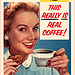 Chase & Sanborn Instant Coffee Ad, 1954