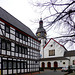 DE - Rheinbach - Half-timbered house and St. Martin