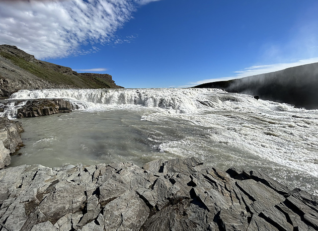 Gullfoss ( front view)