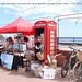 A repurposed telephone box beside eastbourne pier - 17 8 2023