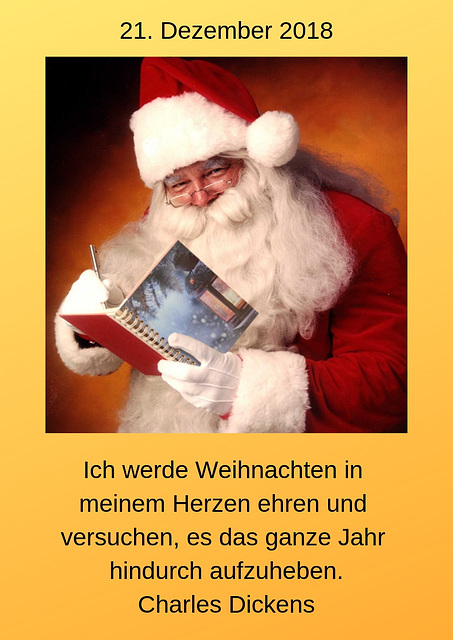 Adventskalender - 21..12.2018